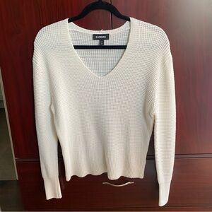 Express Waffle Sweater